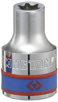 Kingtony головка TORX 437522M торцевая e-стандарт 1/2" е22 l=39мм - фото 57658