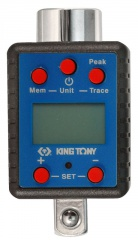 Электронный динамометрический адаптер 3/4", 100-500 Нм, кейс king tony 34607-1a - фото 58282