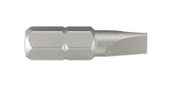 Насадка (бита) KING TONY 102506S1 slotted 1/4&quot; L=25мм 6х1 мм