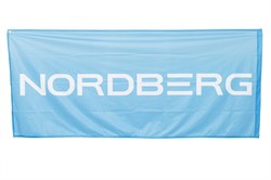 Флаг односторонний с флагштоком 0,85*2м NORDBERG - фото 60981
