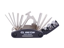 Набор инструментов для ремонта велосипедов KING TONY 20A16MR - фото 61020