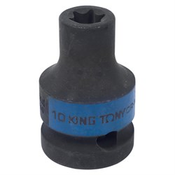 kingtony головка ударная 457510m 1/2" e10 torx - фото 62175