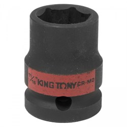 Головка торцевая ударная шестигранная 1/2&quot;, 11/16&quot;, дюймовая KING TONY 453522S