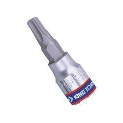 Насадка (бита) торцевая 1/4&quot;, TORX, T40, L = 37 мм, с отверстием KING TONY 203740