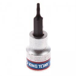 Насадка (бита) торцевая 3/8&quot;, TORX, T8, L = 50 мм KING TONY 302308