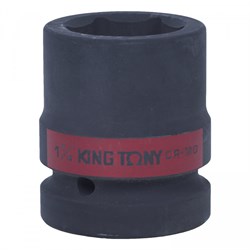 Головка торцевая ударная шестигранная 1", 1&1/4", дюймовая KING TONY 853540S - фото 64702
