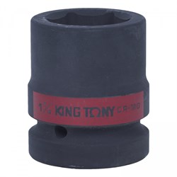 Головка торцевая ударная шестигранная 1&quot;, 1&amp;1/4&quot;, дюймовая KING TONY 853540S