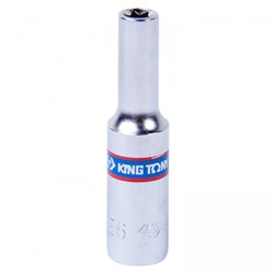 Головка торцевая TORX Е-стандарт 1/4", E6, L = 50 мм KING TONY 227506M - фото 64806