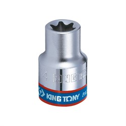 Головка торцевая TORX Е-стандарт 3/8", E18, L = 28 мм KING TONY 337518M - фото 64928