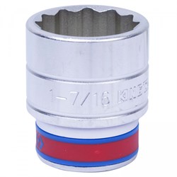 Головка торцевая стандартная двенадцатигранная 3/4", 1-7/16", дюймовая KING TONY 633046S - фото 65253