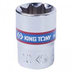 Головка торцевая восьмигранная 1/4", 10 мм KING TONY 231010M - фото 65263