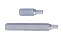 Вставка (бита) торцевая 10 мм, Hex, 4 мм, L = 80 мм - фото 68397