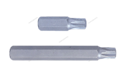 Вставка (бита) торцевая 10 мм, Torx, Т20, L = 80 мм - фото 68405