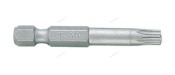 Вставка (бита) торцевая 1/4"", Torx, Т20, L = 50 мм, для шуруповерта - фото 68485