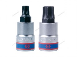 Насадка (бита) торцевая 3/4"", Torx, T60, L = 80 мм - фото 69219