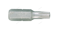 Вставка (бита) торцевая 1/4"", Torx, T27, L = 25 мм - фото 69454