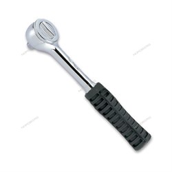 Трещотка 1/4"", 140 мм, 24 зубца, дисковый механизм - фото 69697