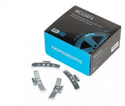 Грузики балансировочные для литых дисков Fe 45 г, 50 шт. NORDBERG WC45AF4 - фото 75307