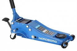 Домкрат подкатной 4 т, низкий подхват, педаль NORDBERДомкрат подкатной 3т с механическим стопором NORDBERG N3203LG N32039 - фото 76861