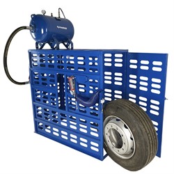 Защитная клеть для накачивания шин автомобилей  КС-115 - фото 76870