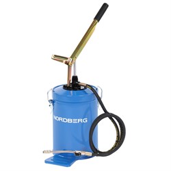 Установка для раздачи густой смазки ручная, 8 л NORDBERG N5009 - фото 76934