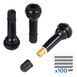 Вентиль для бескамерных шин, 100 шт NORDBERG TR414 - фото 76997