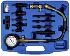 Компрессометр дизельный с насадками для легковых автомобилей мастак 120-11070с MACTAK