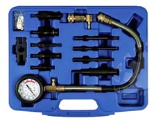 Манометр для измерения давления масла, 0-10 бар, комплект адаптеров мастак 120-20010C MACTAK