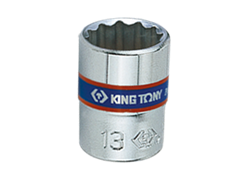 Торцевая головка KING TONY 233006M двенадцатигранная 6 мм 1/4&quot; L=24мм