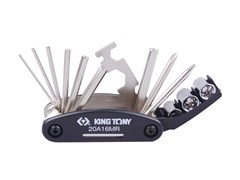 Набор инструментов для ремонта велосипедов KING TONY 20A16MR