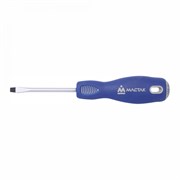 Отвертка шлицевая Slotted 4.0х100 мм, держатель МАСТАК 040-40100H