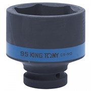 Головка торцевая ударная шестигранная 1&quot;, 95 мм KING TONY 853595M