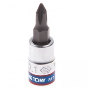 Насадка (бита) торцевая 1/4", Phillips, PH2, L = 37 мм KING TONY 203102