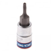 Насадка (бита) торцевая 1/4&quot;, TORX, T8, L = 37 мм, с отверстием KING TONY 203708