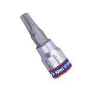 Насадка (бита) торцевая 1/4&quot;, TORX, T10, L = 37 мм, с отверстием KING TONY 203710