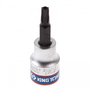 Насадка (бита) торцевая 3/8&quot;, TORX, T27, L = 50 мм, с отверстием KING TONY 302727