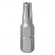 Вставка (бита) торцевая 1/4&quot;, TORX, T27, L = 25, с отверстием KING TONY 102527U