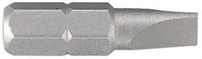 Вставка (бита) торцевая 1/4&quot;&quot;, Slotted, 4х0,5 мм, L = 25 мм