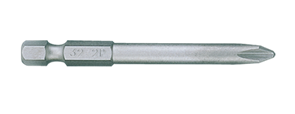 Вставка (бита) торцевая 1/4"", Phillips, PH2, L = 100 мм, для шуруповерта