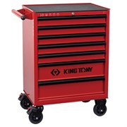 Тележка инструментальная, 7 выдвижных ящиков, "CLASSIС" KING TONY 87434-7U