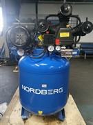 Компрессор вертикальный поршневой с ременной передачей 220 В, ресивер 100 л, 360 л/мин NORDBERG NCEV100/360 RM 950 S/N 221207861033