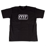 Футболка с логотипом бренда &quot;MIGHTY SEVEN&quot;, размер 4L, черная MIGHTY SEVEN ZC-201B-4L