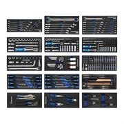 Набор инструментов 265 предметов, для тележки, 15 ложементов NORDBERG TS15265