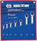 Набор комбинированных трещоточных ключей, 7 предметов king tony 12107mrn01 - фото 58453