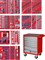 Набор инструментов "ЭКСПЕРТ" в красной тележке, 323 предмета МАСТАК 52-07323R - фото 64569