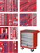 Набор инструментов "ЭКСПЕРТ" в красной тележке, 323 предмета МАСТАК 52-06323R - фото 64571